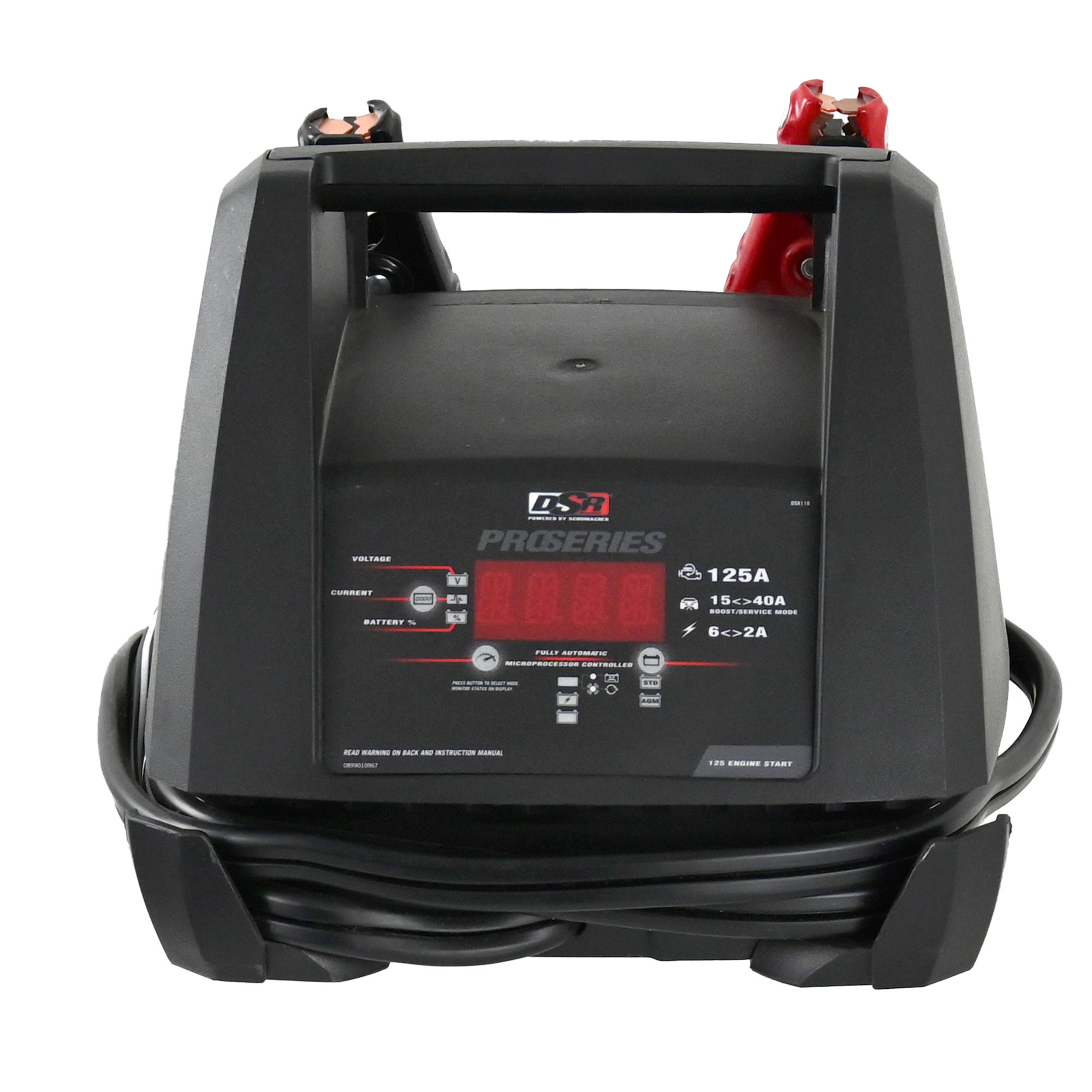 DSR118 6V/12V 125A ProSeries Battery Charger/Engine Starter
